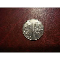10 пенни 1999 год Финляндия