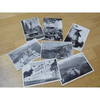 Старые ч/б фото почтовые карточки Крым, Смоленск (СССР, середина прошлого века)