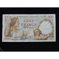 Франция 100 франков 1941 г