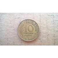 Франция 10 сантимов, 1967г. (D-20)