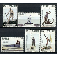 Конго (Заир) - 1983 - Памятники Киншасы - [Mi. 816-821] - полная серия - 6 марок. MNH.