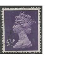Британия. Королева Елизавета II. 1973г. Mi#635.