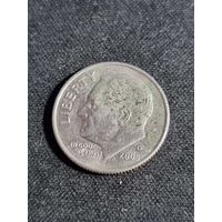 США 10 центов 2005  D