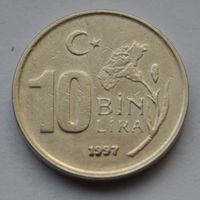 Турция, 10000 лир 1997 г.