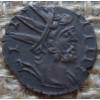 Рим Роман погашение монета Галлиен antoninian (253-268г.до Н.Э.) 1,16гр.14,3мм.