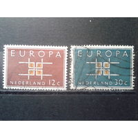 Нидерланды 1963 Европа Полная серия