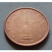 2 евроцента, Италия 2008 г.