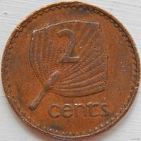 Фиджи 2 цента 1982 год