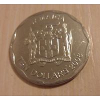 10 долларов Ямайка 2008 г.в.