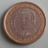 Испания 1 евро, 2005 (12-2-2(в)