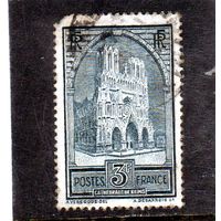Франция.Ми-259.Кафедральный собор в Реймсе.1930