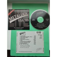 METALLICA - USA '89 CD (1989/1993)