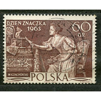 День почтовой марки. Живопись. Польша. 1963. Полная серия 1 марка