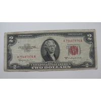 США 2 доллара 1953