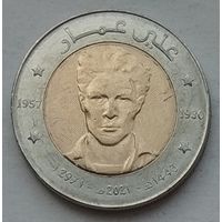 Алжир 100 динаров 2021 г. Али ла Пуэнт