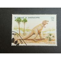 Сан Томе и Принсипи 1982. Динозавры