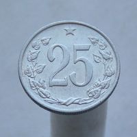 Чехословакия 25 геллеров 1963