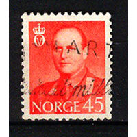 1958 Норвегия. Король Улаф V