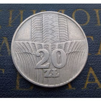 20 злотых 1974 Польша #02