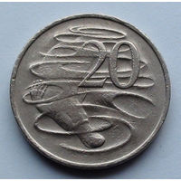 Австралия 20 центов. 1976