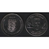 Official England Squad. Defender. Phil Neville -- 2004 England - The Official England Squad Medal Collection (f0