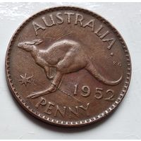 Австралия 1 пенни, 1952 - Перта 3-9-26