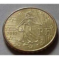 10 евроцентов, Франция 2010 г.