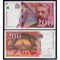 Франция, 200 франков 1996 год.