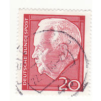Д-р х. к. Генрих Любке (1894-1972), 2nd Федеральный президент 1964 год