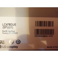 Матрицу LC470DUE (SF)(U1) телевизора LG 47LA620V