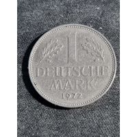 Германия (ФРГ) 1 марка 1972 J
