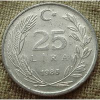 25 лир 1988 Турция