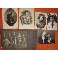 6 фото ,мода,,группа гимназисток.дети,до 1920-30г.