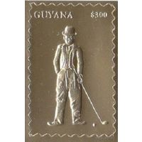 1994 Гайана 4522BA золото Чарли Чаплин 7,50 евро