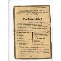 Полтавская  воен-полит школа им Фрунзе 1935 г подписи репресированных