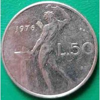 Италия 50 лир 1976