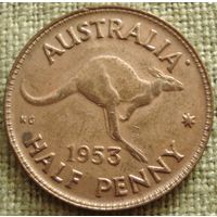 Пол пенни 1953 Австралия