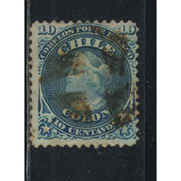 Чили 1867 Колумб Стандарт #11