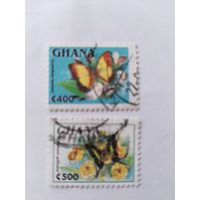 Гана 1995 2м бабочки