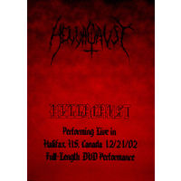 Hellacaust "Performing Live in Halifax, NS, Canada 12/21/02" DVDr