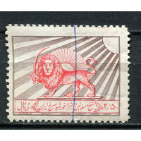 Иран - 1965 - Лев с мечом 2,50R. Доплатная марка - 1 марка. Гашеная.  (LOT Ds36)