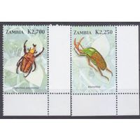 2005 Замбия 1501-1502 Насекомые - Жуки