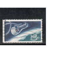 США-1967, (Мих.931) , гаш. , Космос