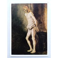 Рембрандт. Христос у позорного столба. Издание Германии