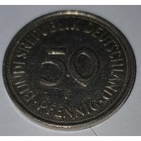 ФРГ 50 пфеннигов 1990