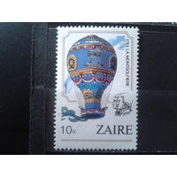 Конго, Заир 1984 Воздушный шар**