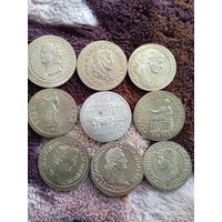 Римские монеты 9 шт