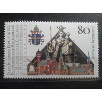 ФРГ 1987 Визит Папы Иоанна-Павла 2** Михель-2,2 евро