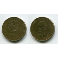 Доминиканская Республика. 1 песо (2015)