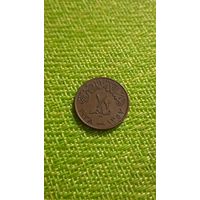 Египет 1/2 миллим 1938 г ( неплохая редкая монетка в коллекцию )